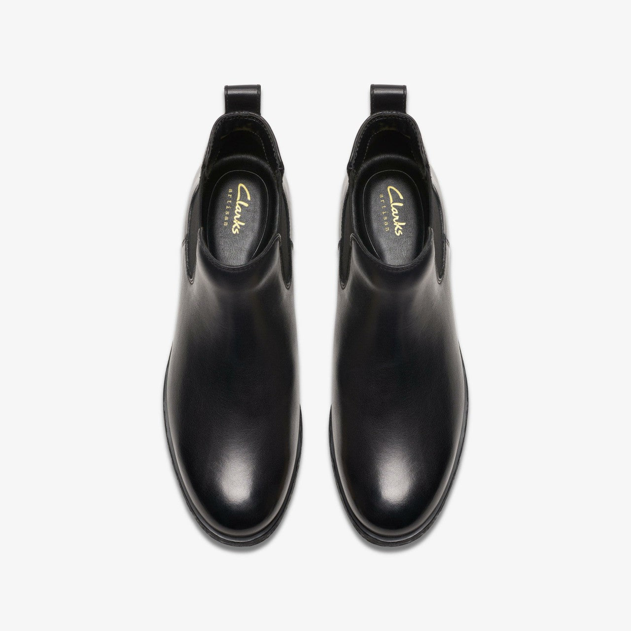 Havisham Top Ankle Boot Black Leather