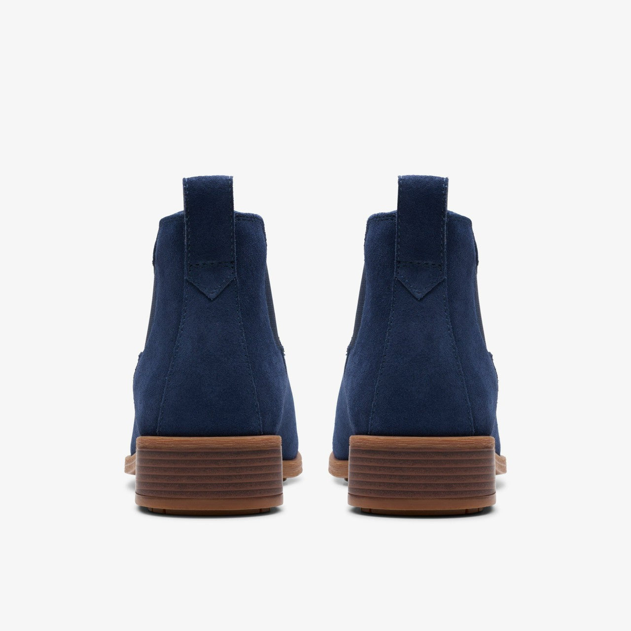 Havisham Top Ankle Boot Navy Suede