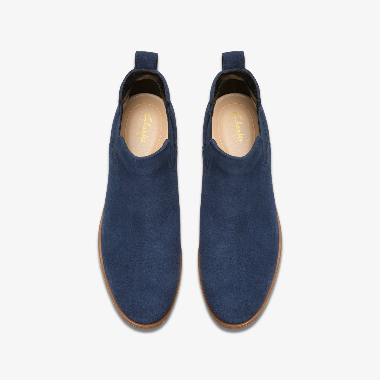 Havisham Top Ankle Boot Navy Suede