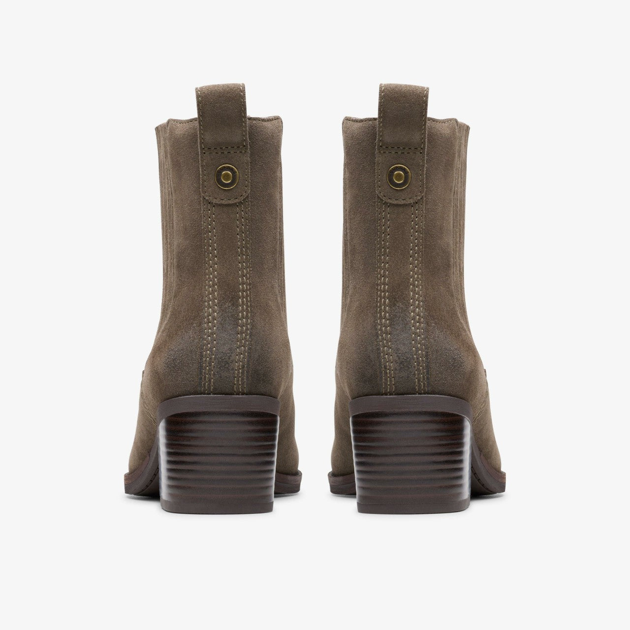 Morzine Top Ankle Boot Mole Grey Suede