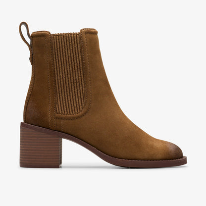 Chamberly Top Walnut Suede