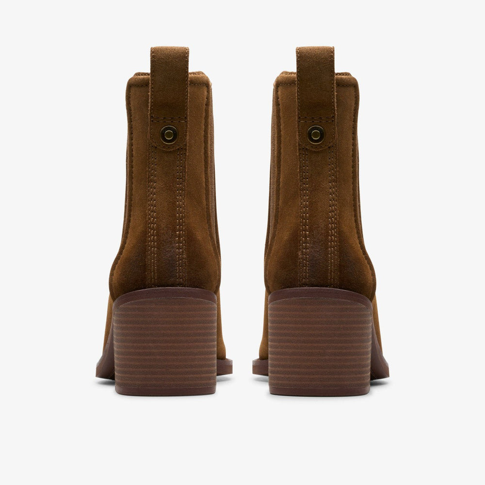 Chamberly Top Walnut Suede
