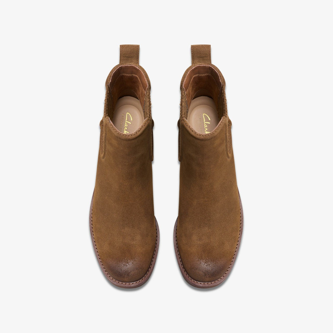 Chamberly Top Walnut Suede