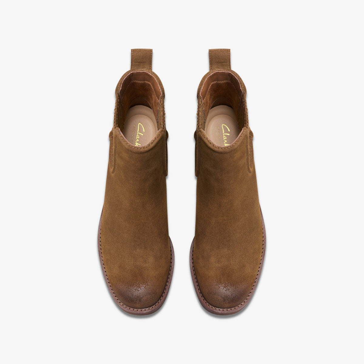 Chamberly Top Walnut Suede