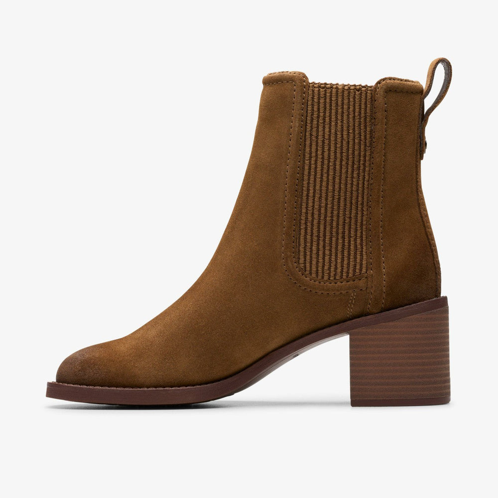 Chamberly Top Walnut Suede