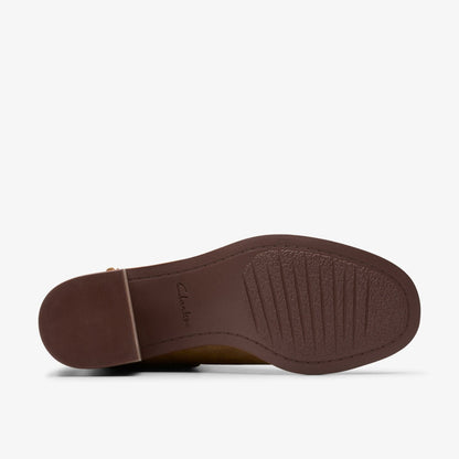 Chamberly Top Walnut Suede