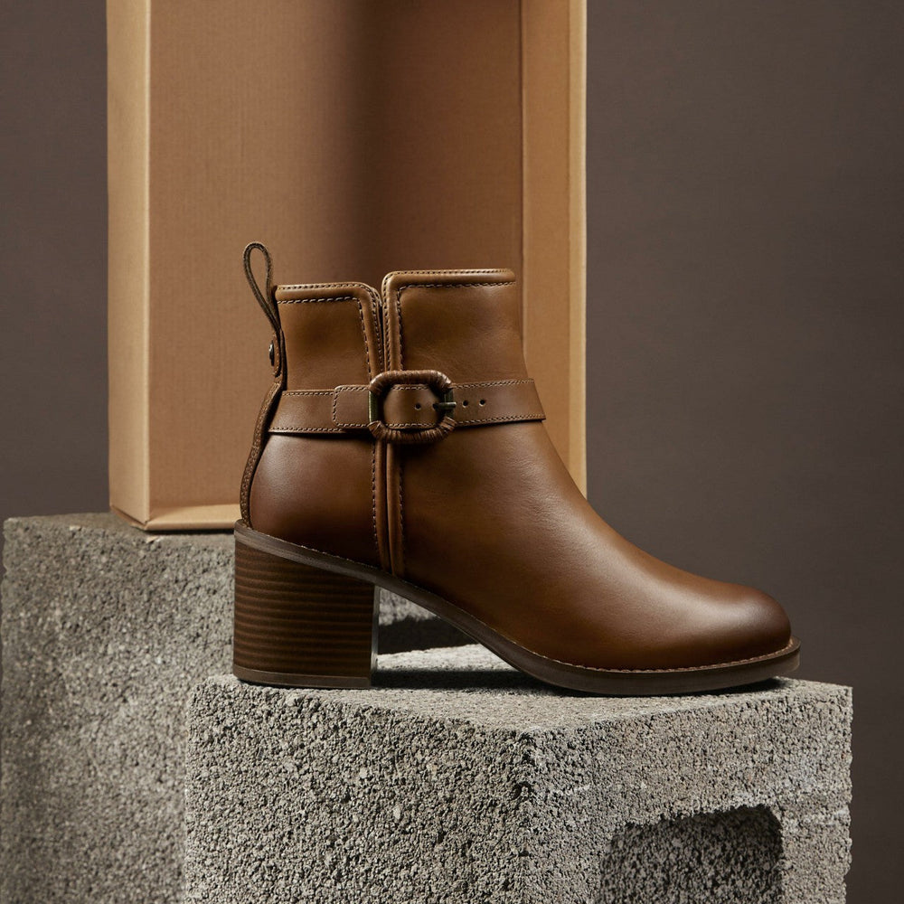Chamberly Trim Mid Tan Leather