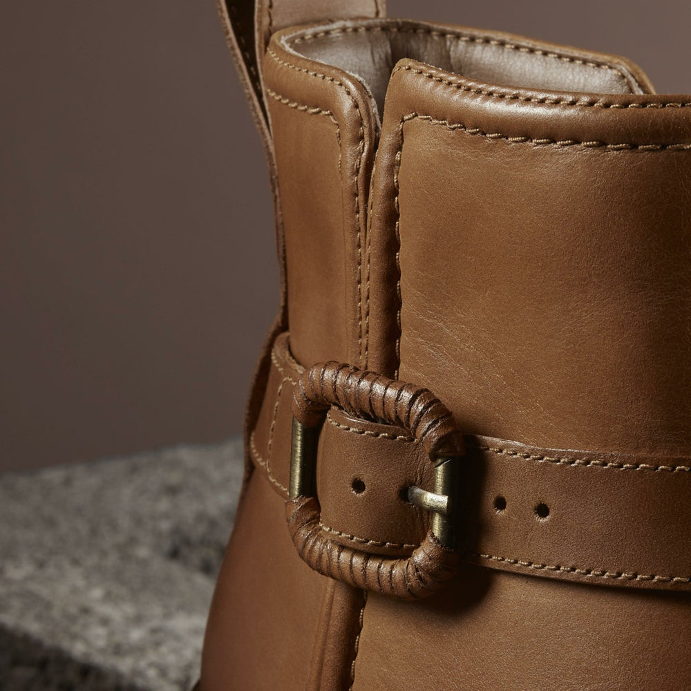 Chamberly Trim Mid Tan Leather