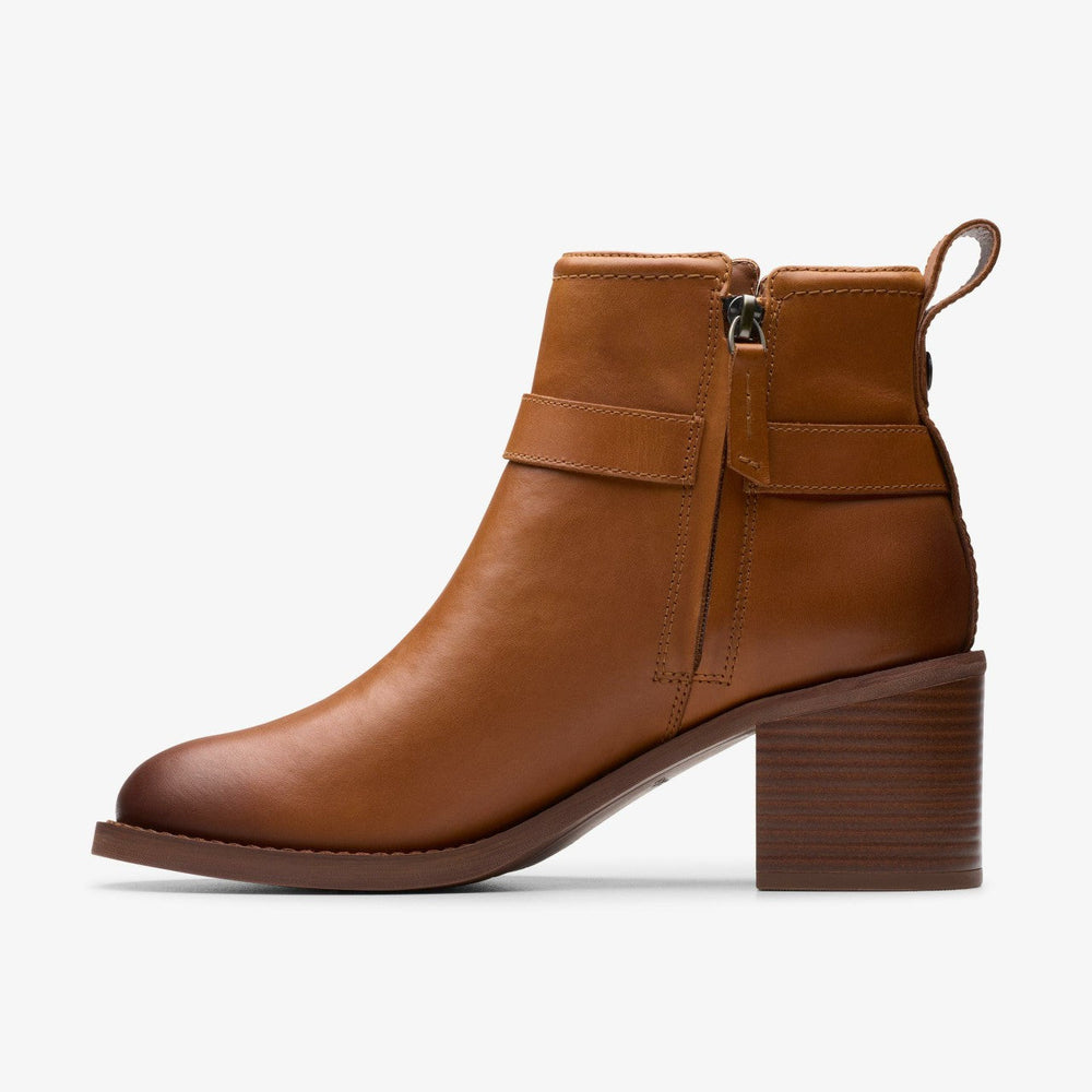 Chamberly Trim Mid Tan Leather