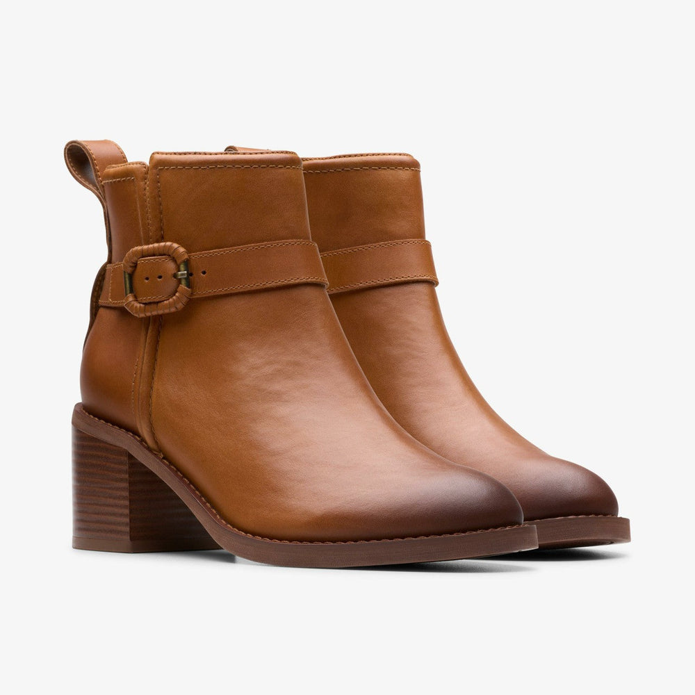 Chamberly Trim Mid Tan Leather