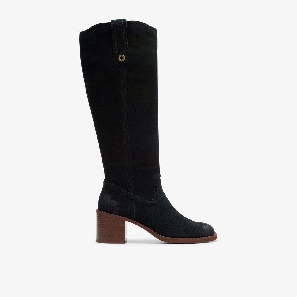 Chamberly Up Black Suede