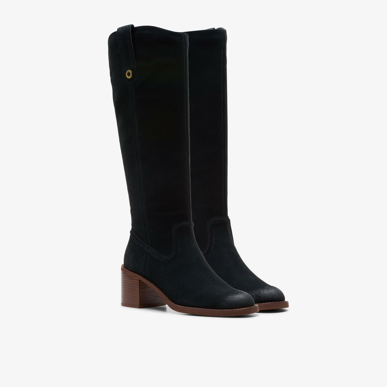 Chamberly Up Black Suede