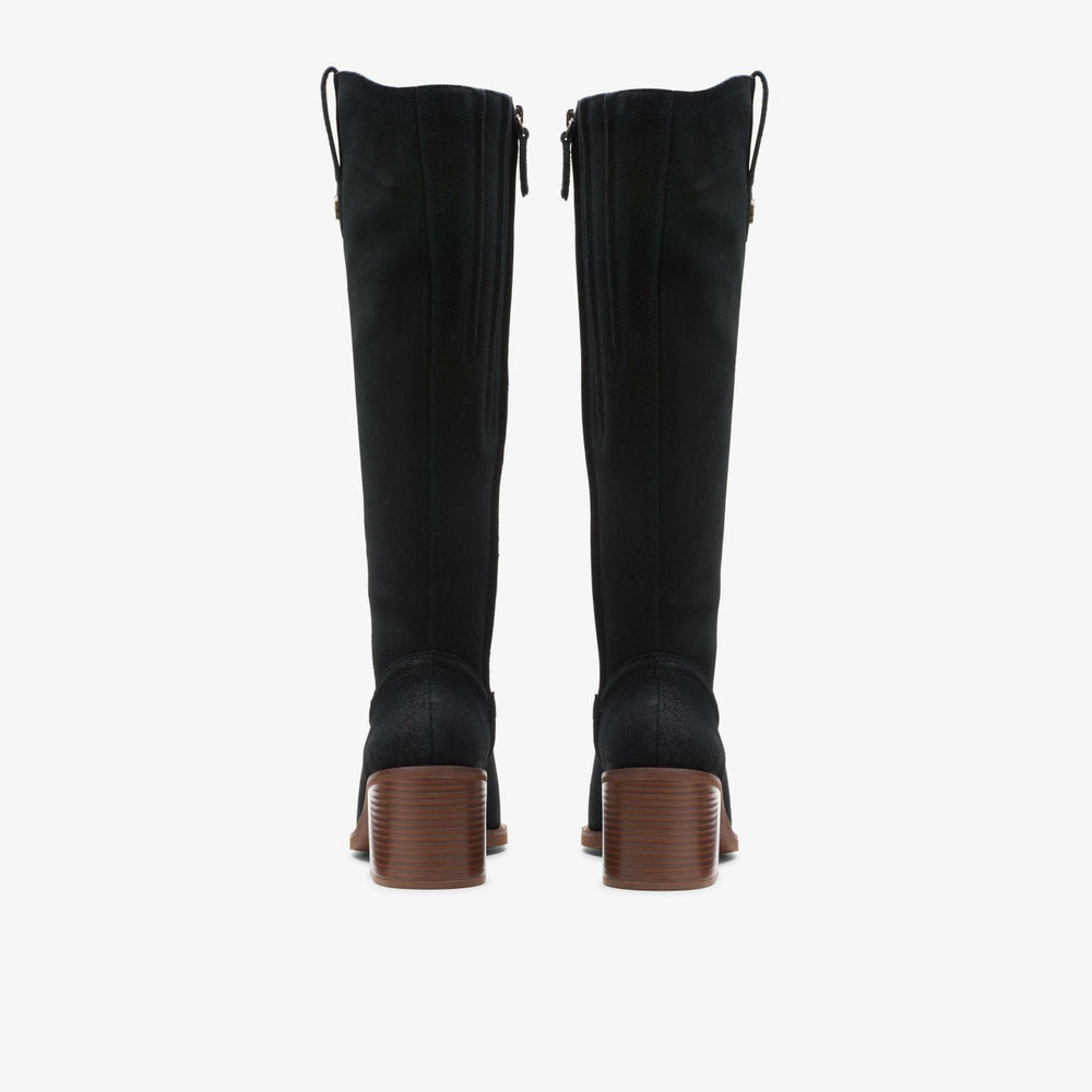 Chamberly Up Black Suede