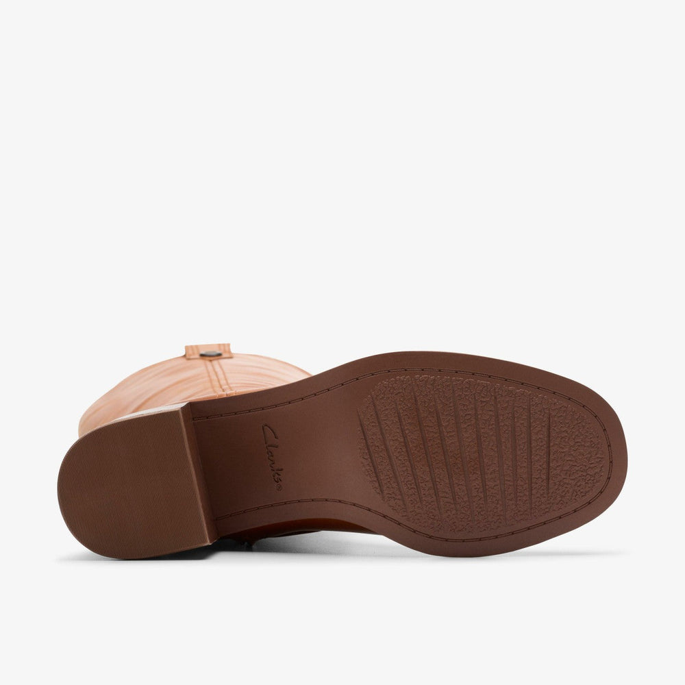 Chamberly Up Mid Tan Leather