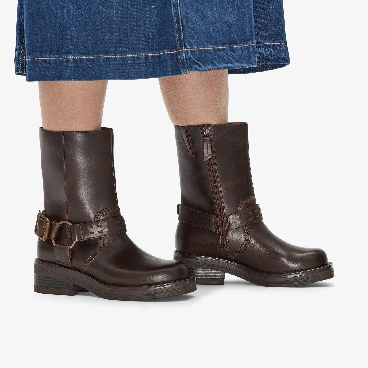 Rebelle Up Walnut Leather