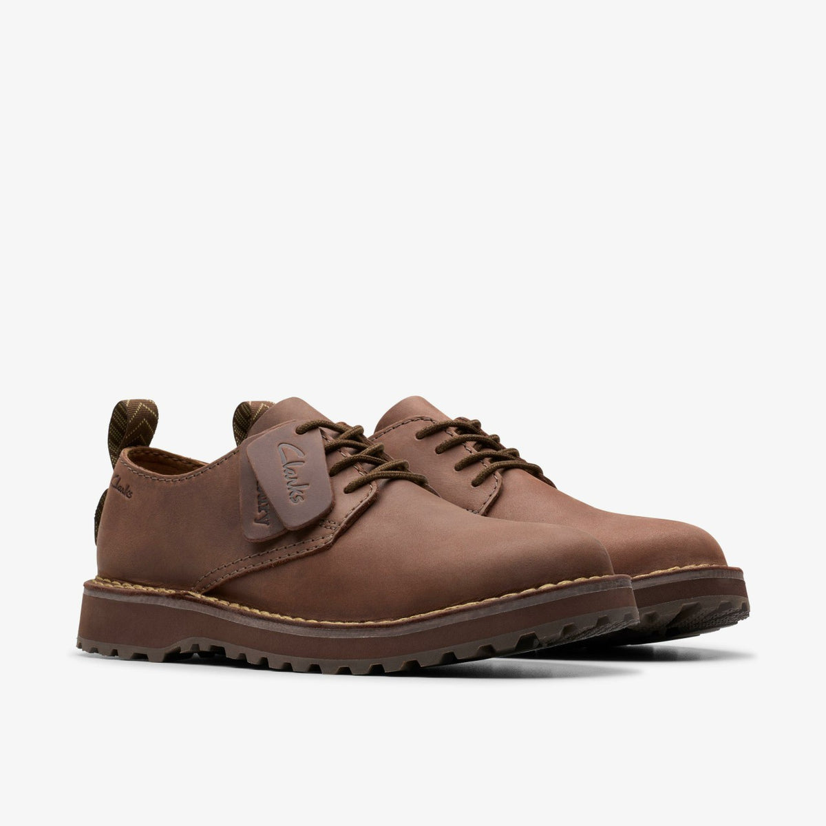 Solsbury Lace Dark Brown Leather
