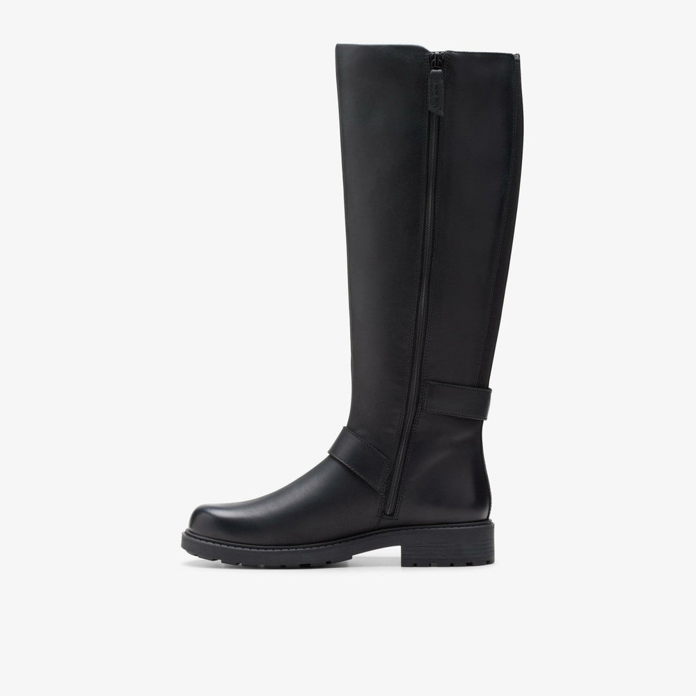 Orinoco2 Tall Black Leather