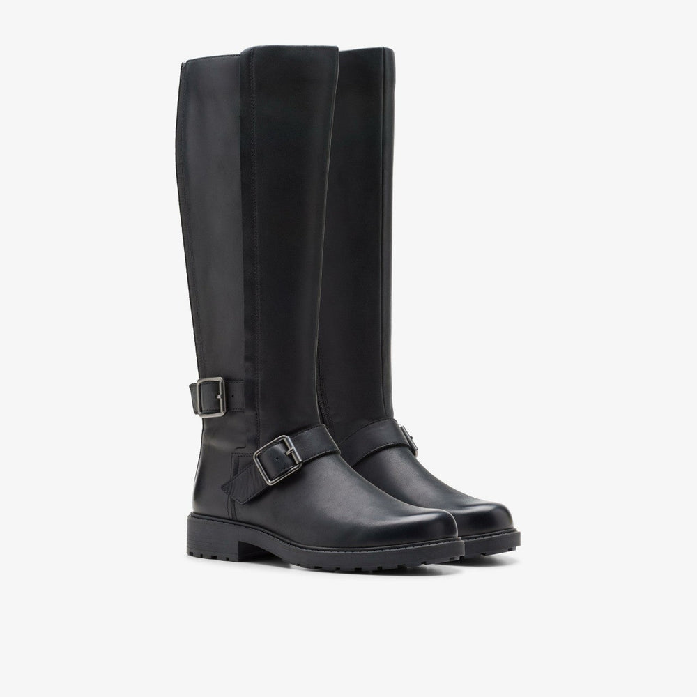 Orinoco2 Tall Black Leather