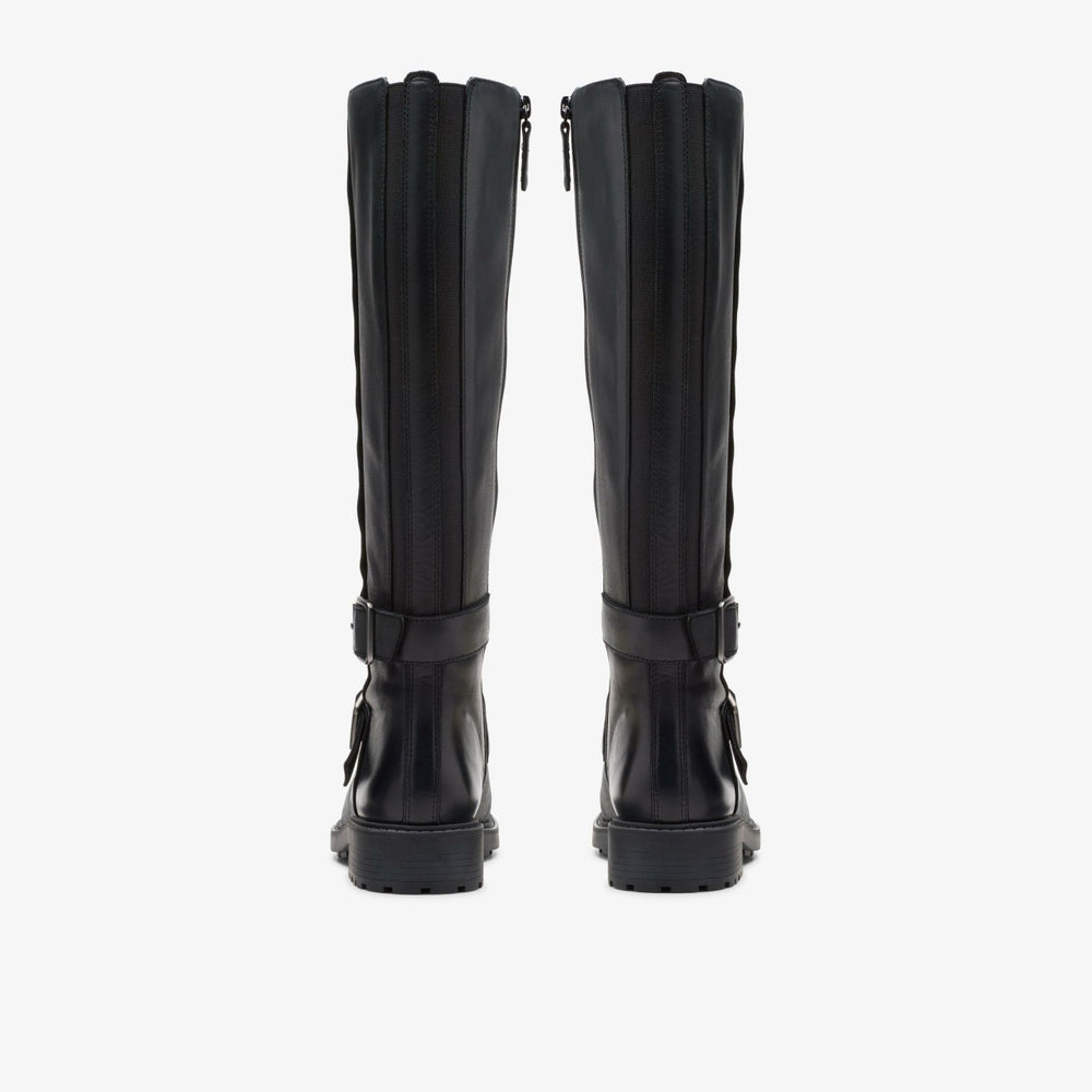 Orinoco2 Tall Black Leather