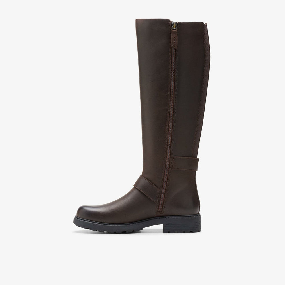 Orinoco 2 Tall Dark Brown Leather