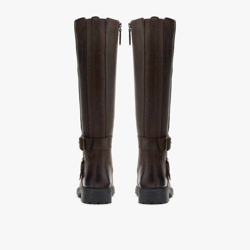 Orinoco 2 Tall Dark Brown Leather