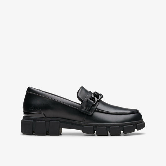 Evyn Walk Kid Black Leather