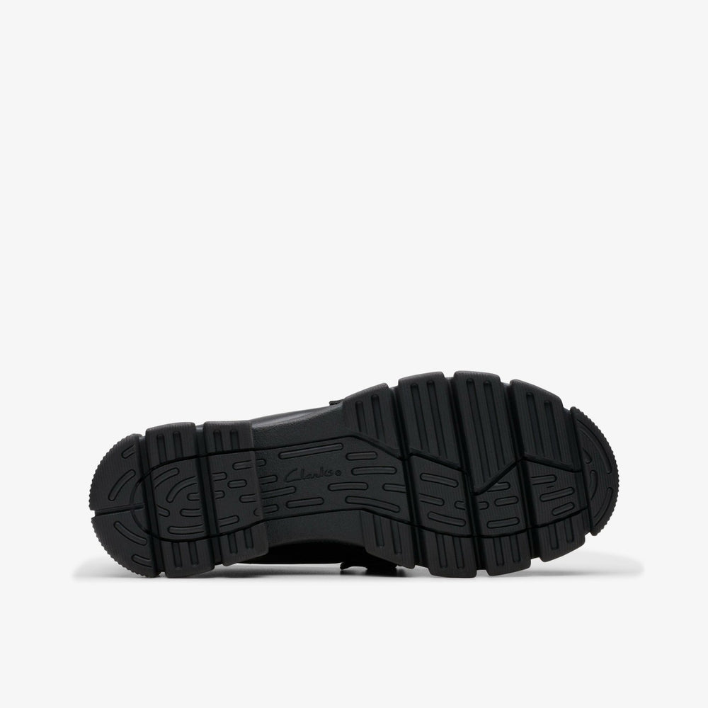 Evyn Walk Kid Black Leather