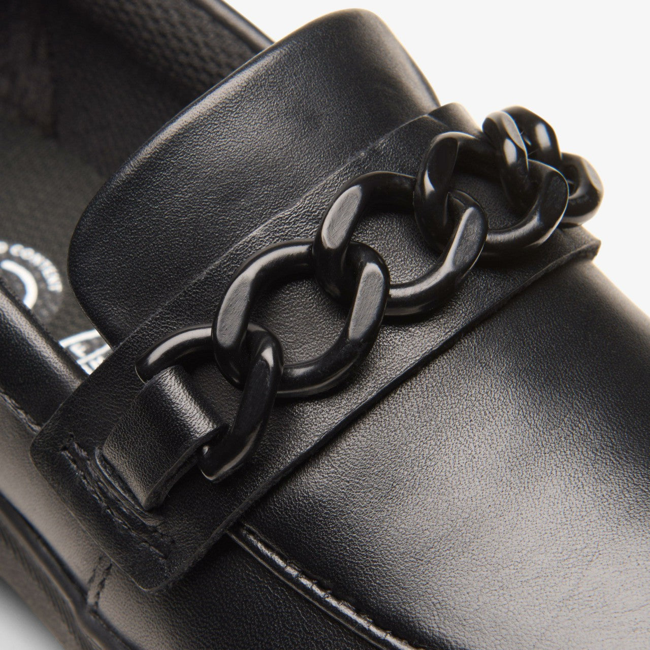 Evyn Walk Kid Black Leather
