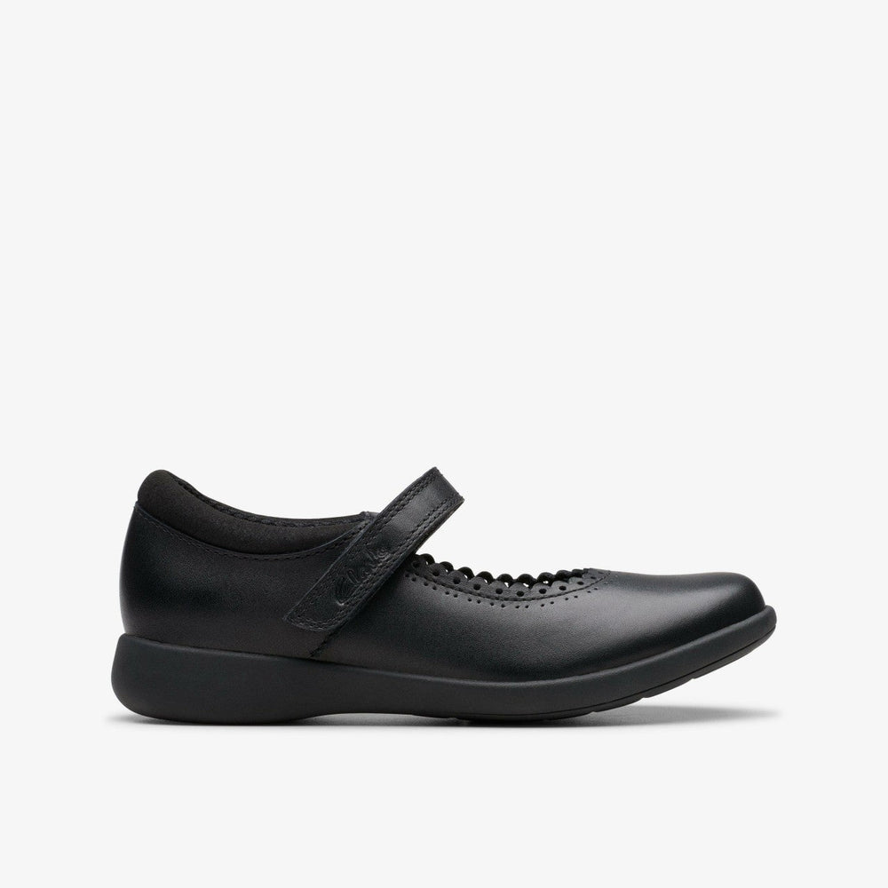 Etch Pure Kid Black Leather
