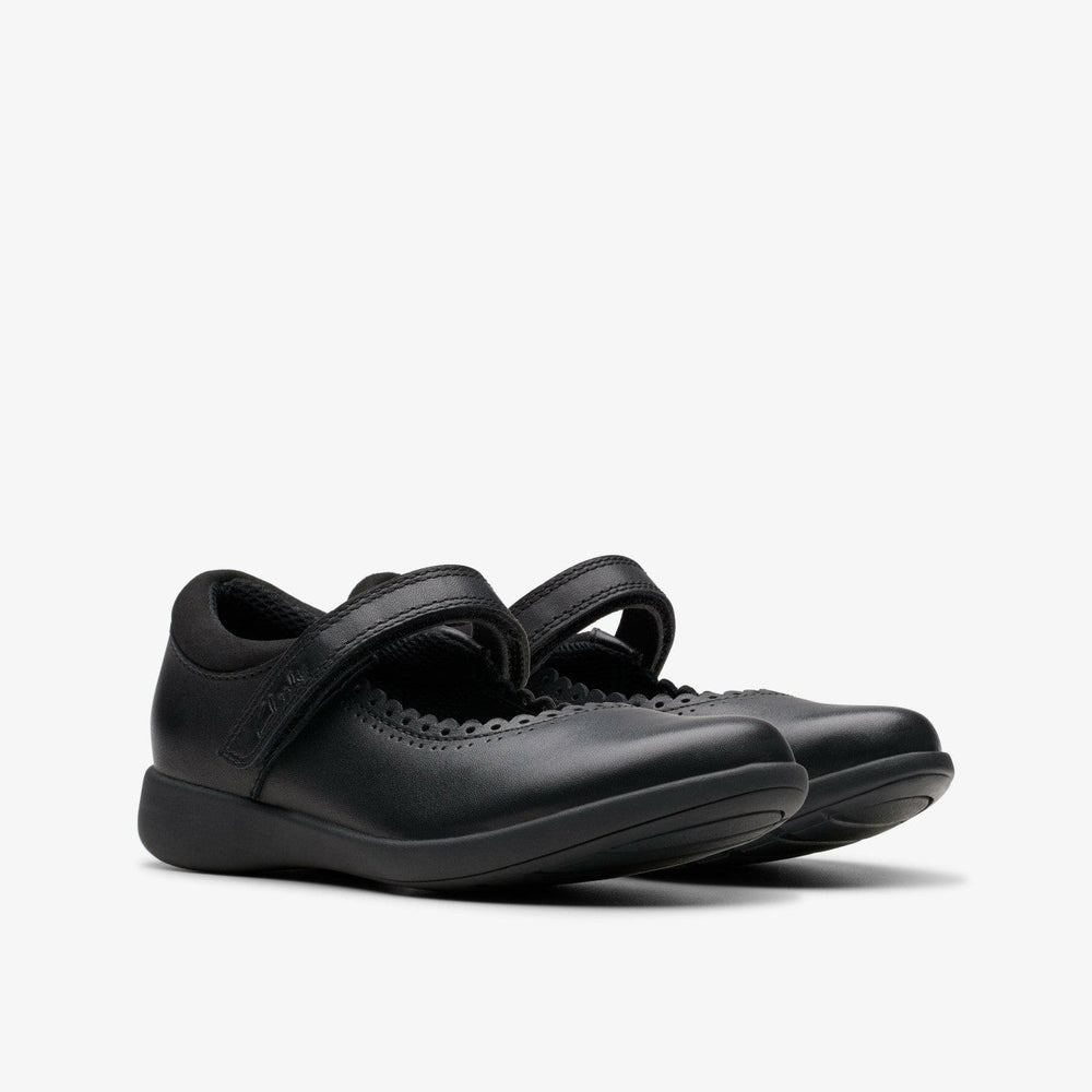 Etch Pure Kid Black Leather