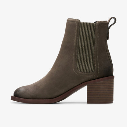Chamberly Top Mole Grey Suede