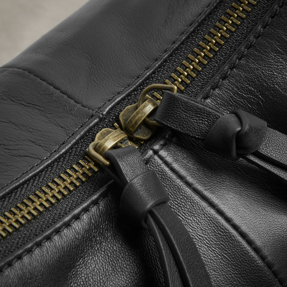 Willow Moon Black Leather