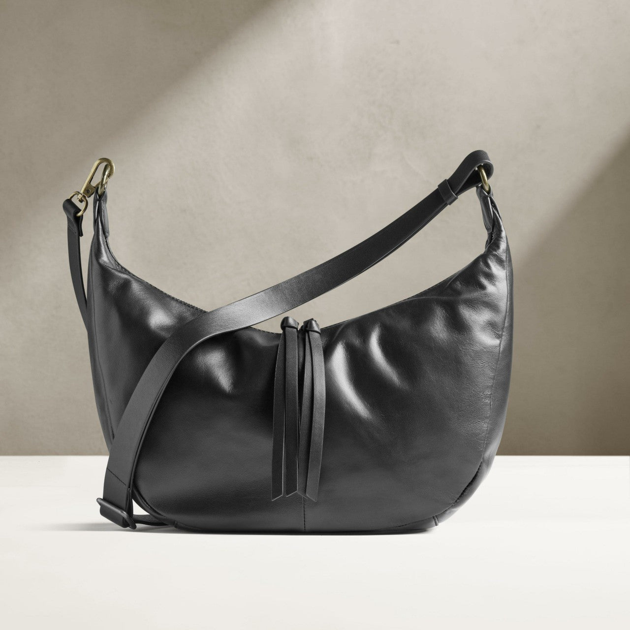 Willow Moon Black Leather