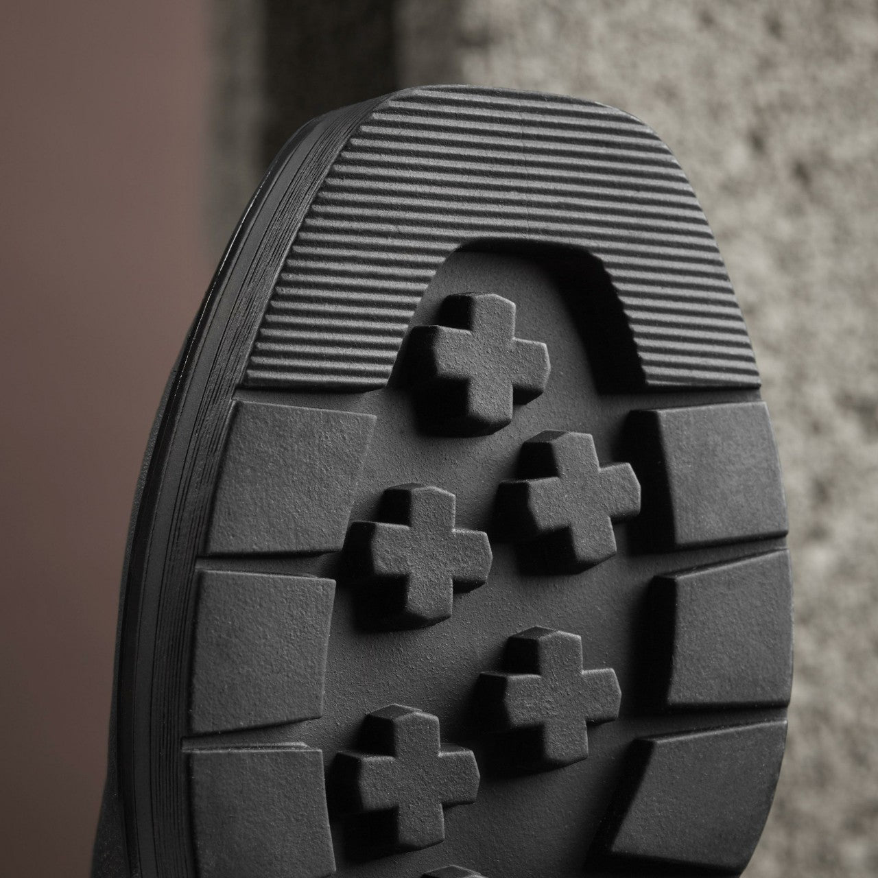 Rebelle Buckle Black Leather