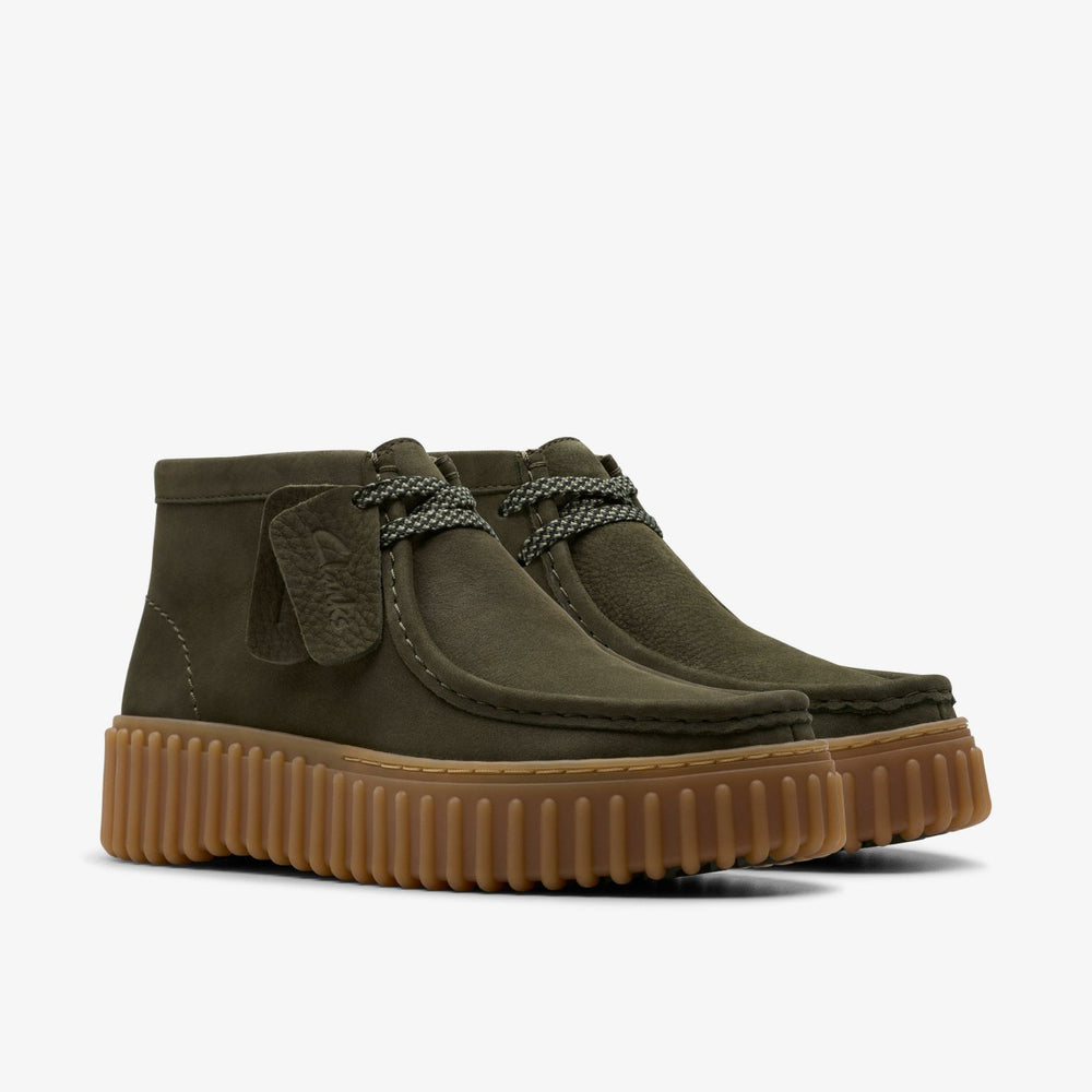 Torhill Moss Dark Green Nubuck