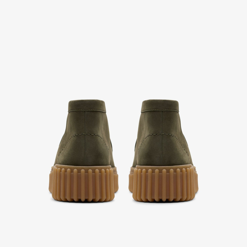 Torhill Moss Dark Green Nubuck