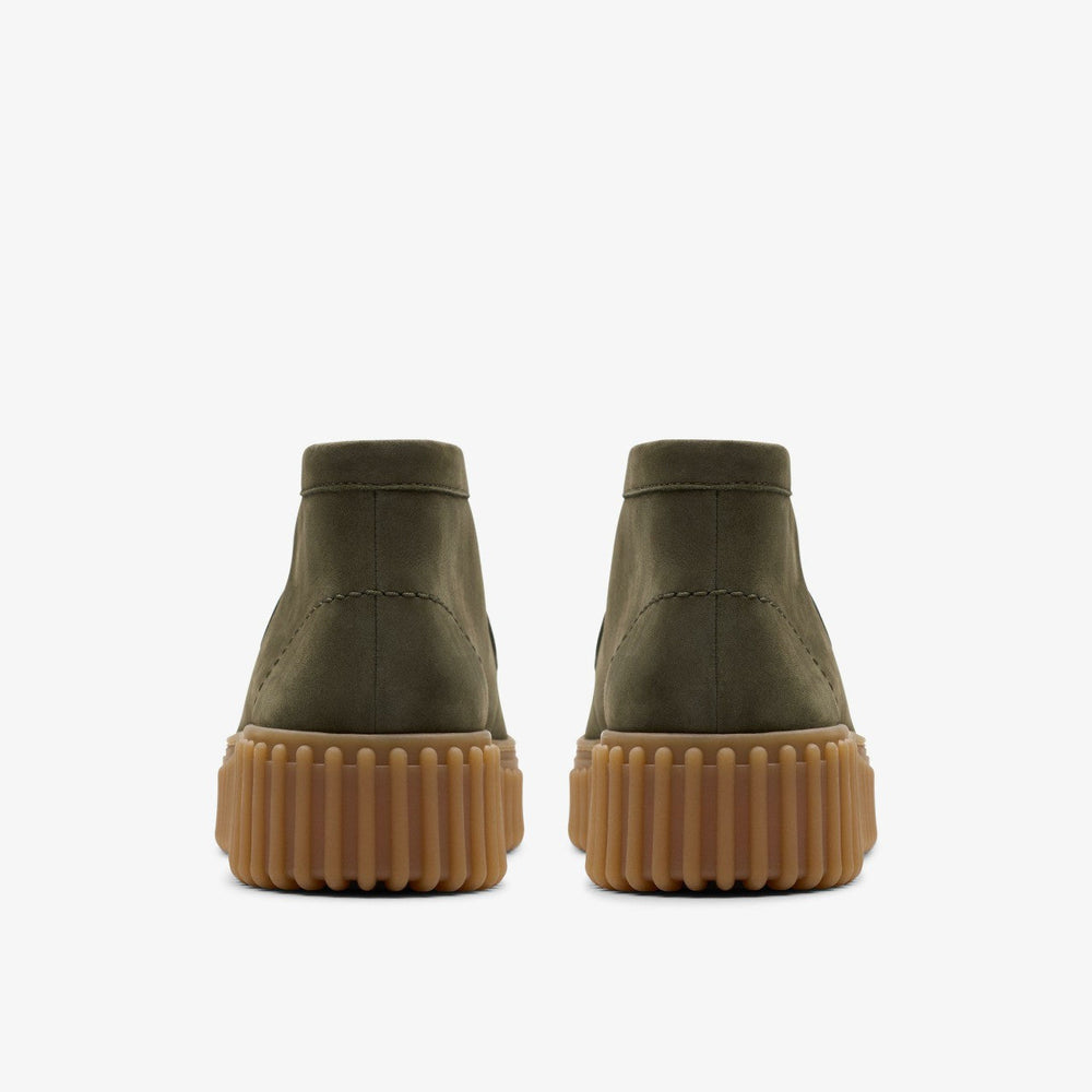Torhill Moss Dark Green Nubuck