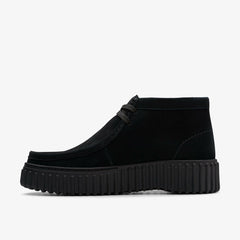 Torhill Moss Black Suede