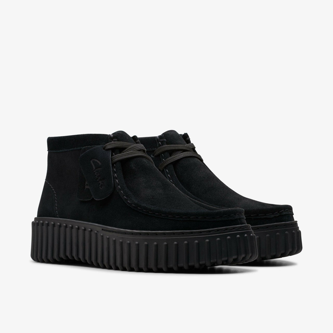 Torhill Moss Black Suede