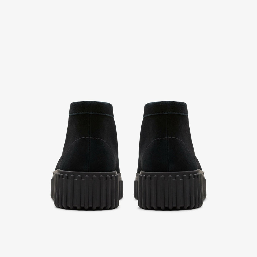 Torhill Moss Black Suede