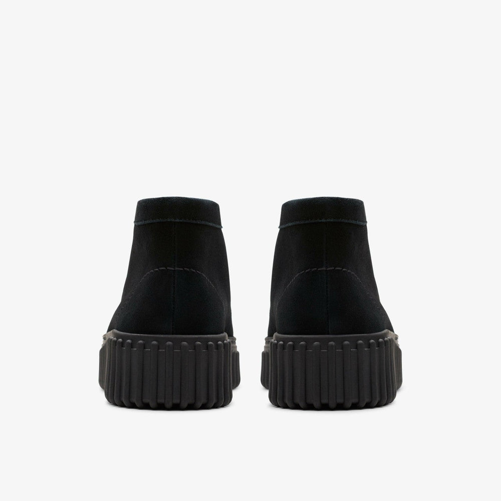Torhill Moss Black Suede