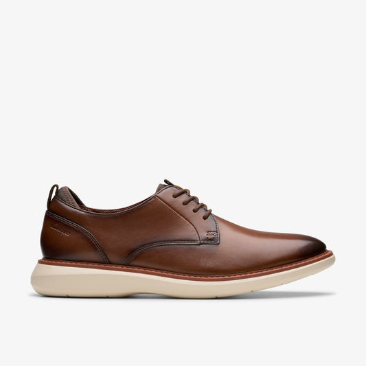 Brantin Plain Dark Tan Leather