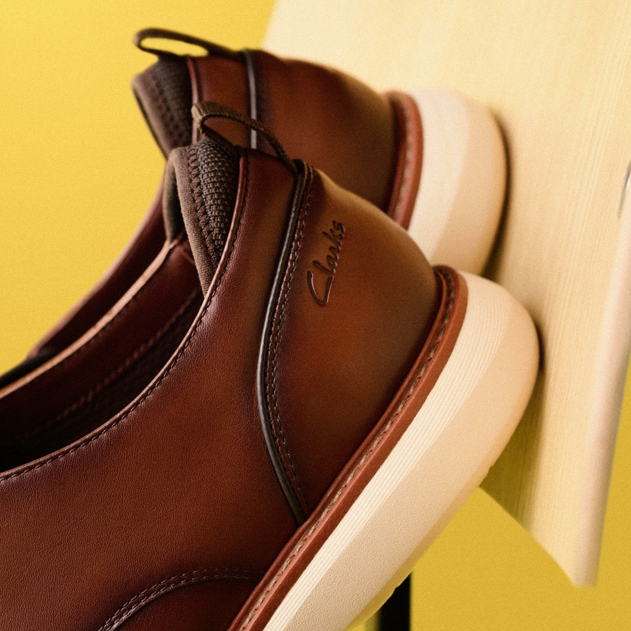 Brantin Plain Dark Tan Leather