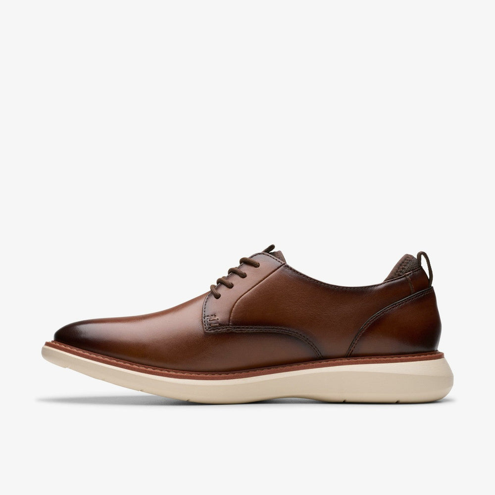 Brantin Plain Dark Tan Leather