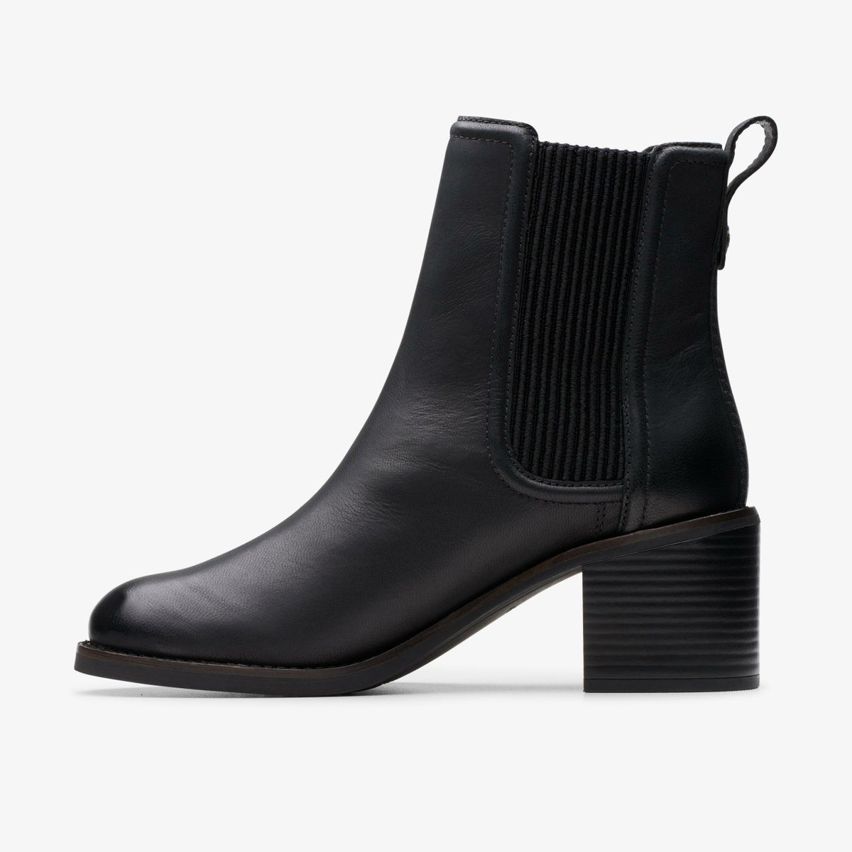 Chamberly Top Black Leather