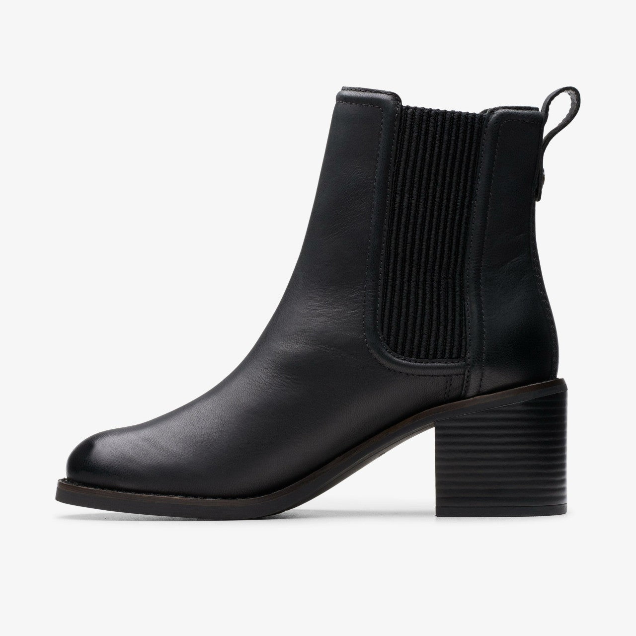 Chamberly Top Black Leather