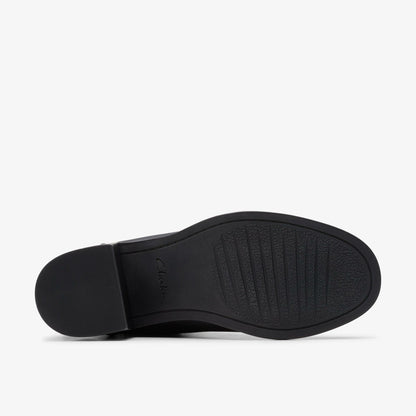 Chamberly Top Black Leather
