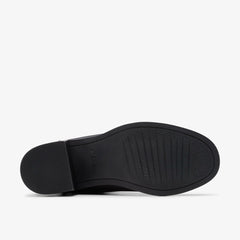 Chamberly Top Black Leather