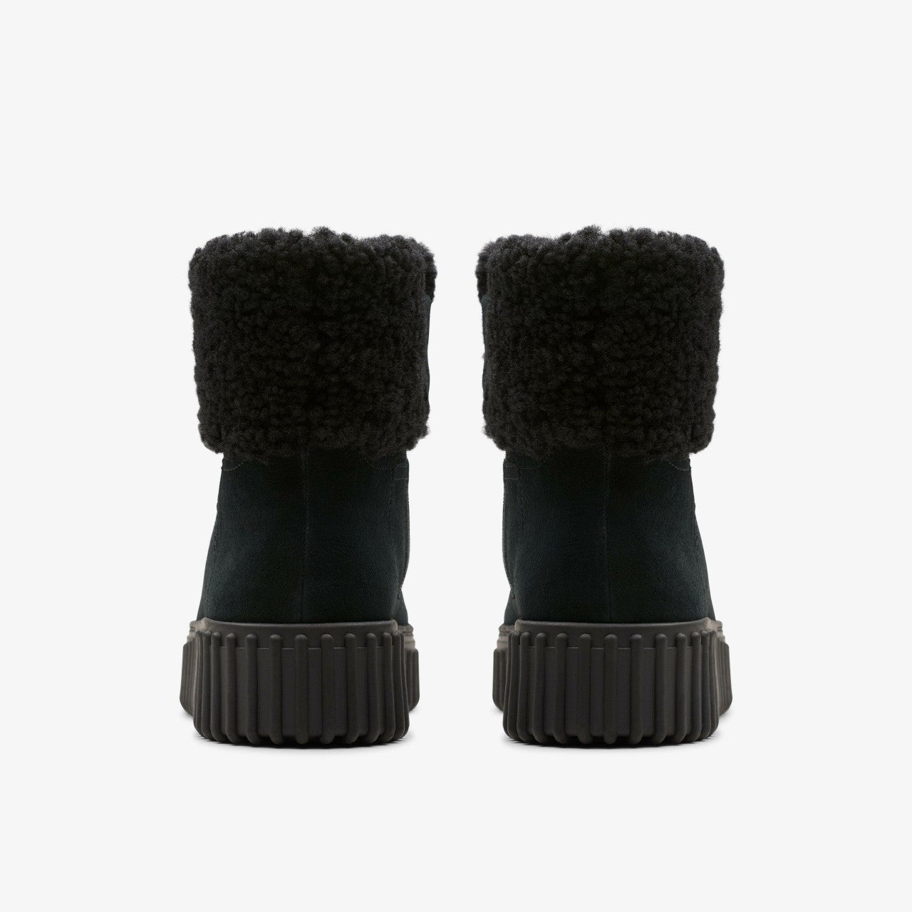 Torhill Turn Black Warmlined Suede