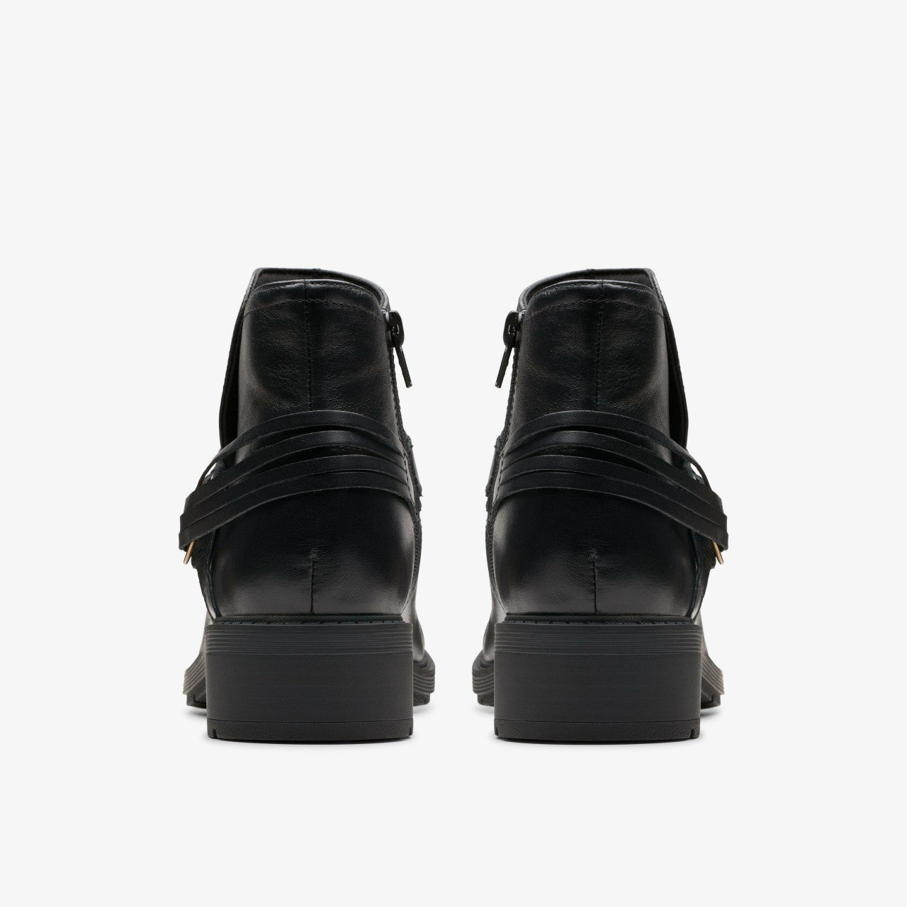 Hearth Kaylie Ankle Boot Black Leather